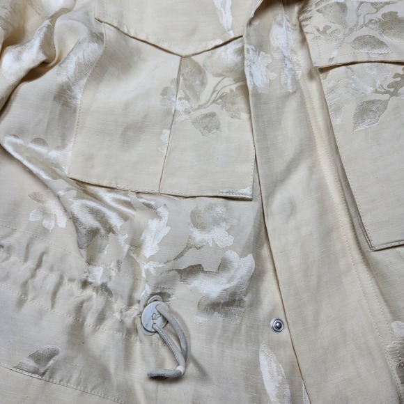 Rare Ralph Lauren Purple Label Runway Silk Brocade Utility Jacket Made Italy 4 - Picture 15 of 16